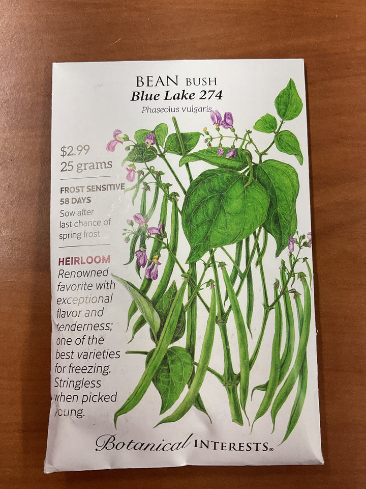 Bean Bush Blue Lake 274