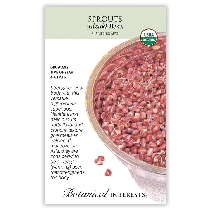 Sprouts Adzuki Bean Org