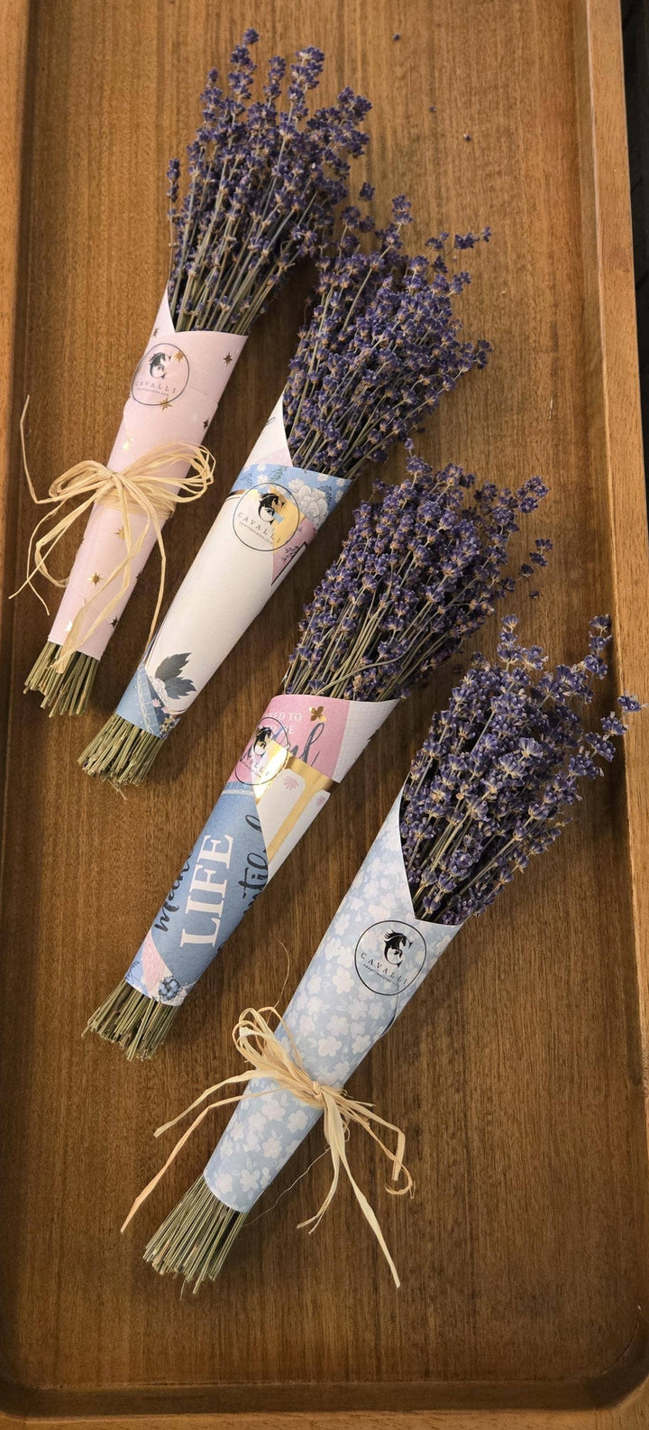 Lavender Posy Bouquet - Farm-Grown Dried Lavender