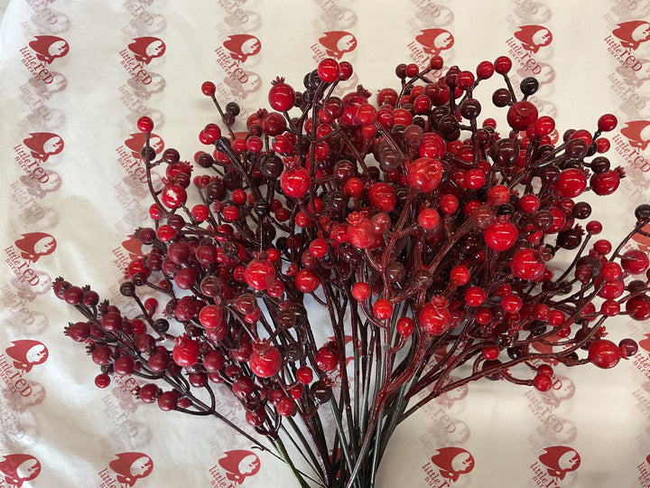 Berry Christmas Tree Sticks
