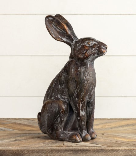 Aged Brown Sitting Rabbit