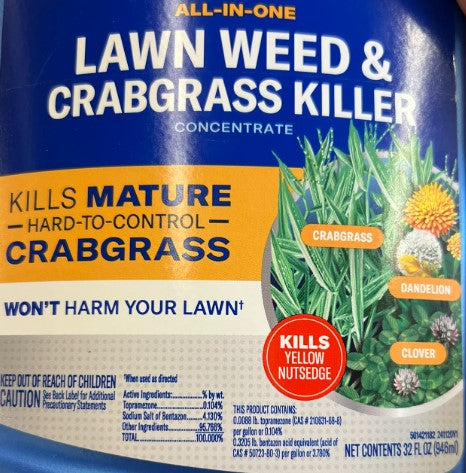 BioAdvanced All-In-One Lawn Weed & Crabgrass Killer RTS