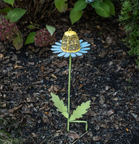 Daisy Bird Feeder Stake