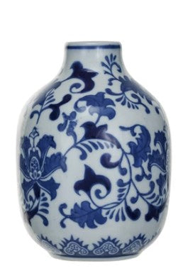 Hand-Stamped Stoneware Vases