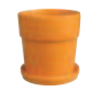 2" - 8" Glazed Pot