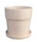 2" - 8" Glazed Pot