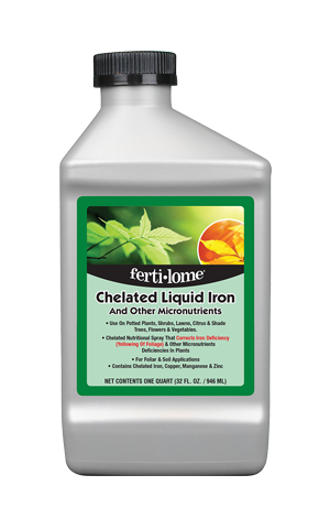 FERTILOME CHELATED LIQ IRON - 1 qt