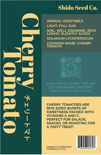 Cherry Tomato Veg. Seeds Pkt