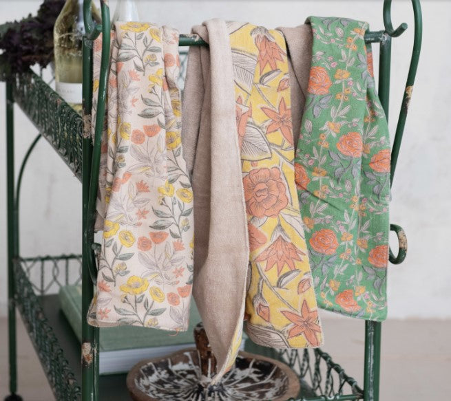 Cotton Printed Tea Towels