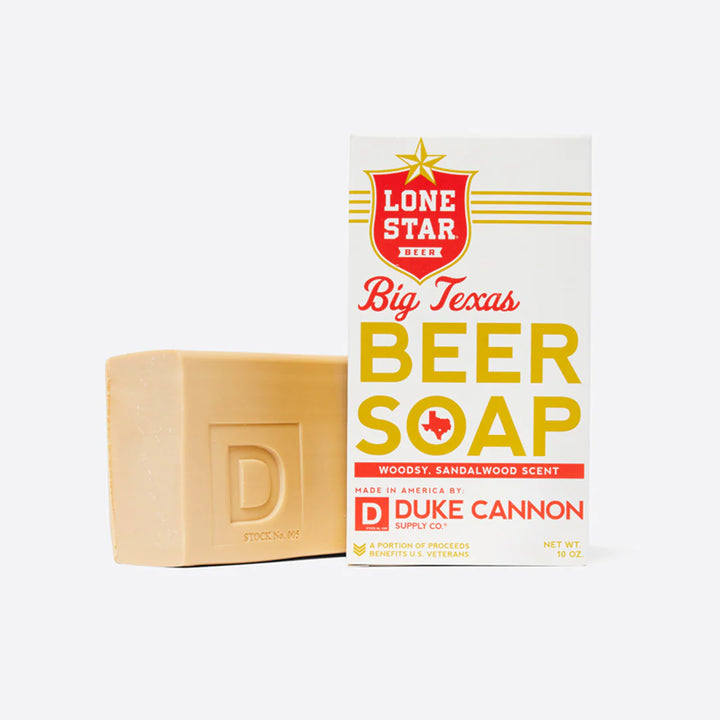Duke Cannon Soap -Lone Star Beer-