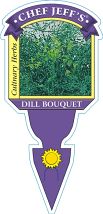 4" Chef Jeff's Herbs Dill Bouquet