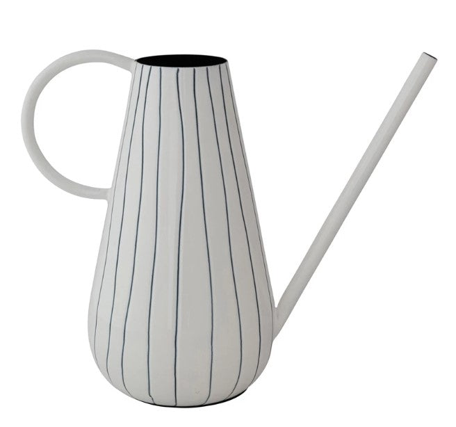 3 Quart Enameled Metal Watering Can