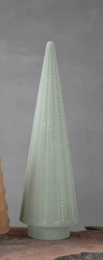 4 3/4” Light Green Velvet Tree