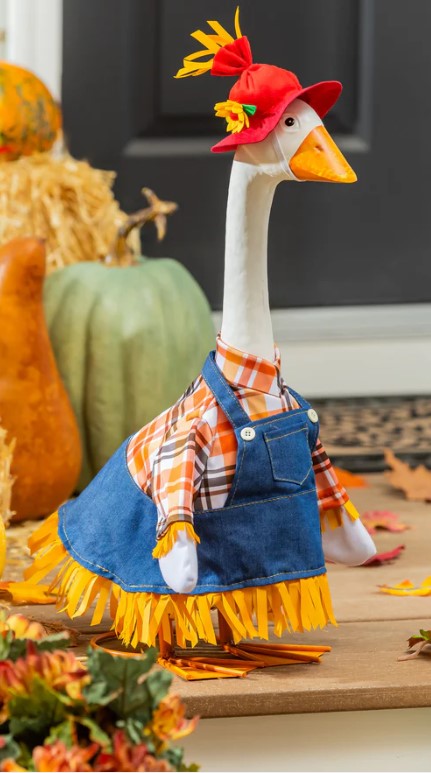 Giddy the Porch Goose Outfits