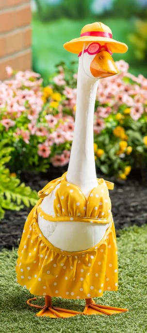 Giddy the Porch Goose Outfits