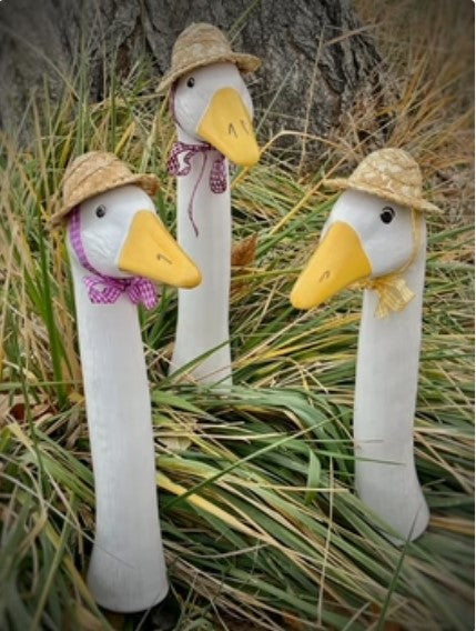 Ceramic Garden Goose Picks