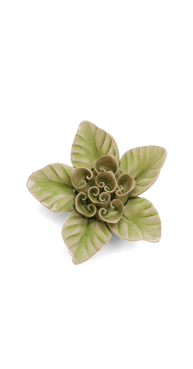 Ceramic Flower Wall Art