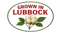 Grown in Lubbock Badge