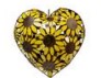 Hanging Heart Sunflower (metal)