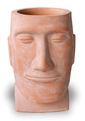 Head Planter, Terra Cotta