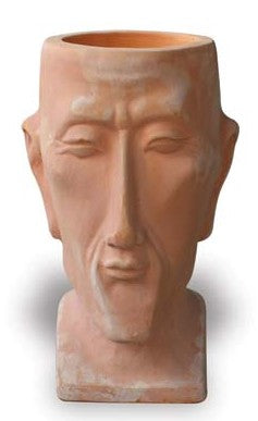 Head Planter, Terra Cotta