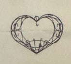 Heart Hanging Basket