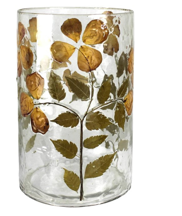 Enamel Hurricane Glass