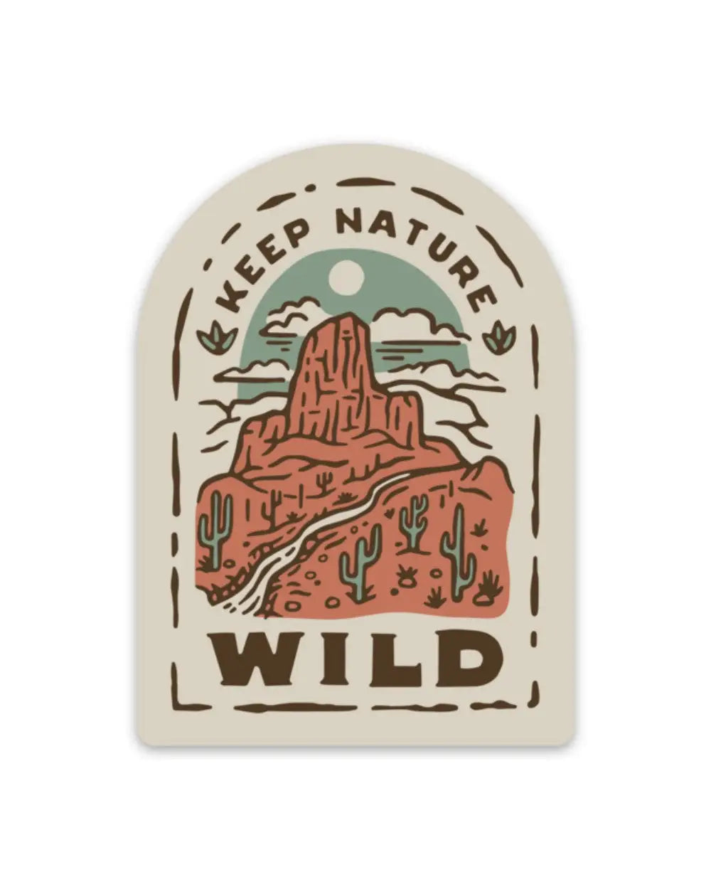 Keep Nature Wild Sticker