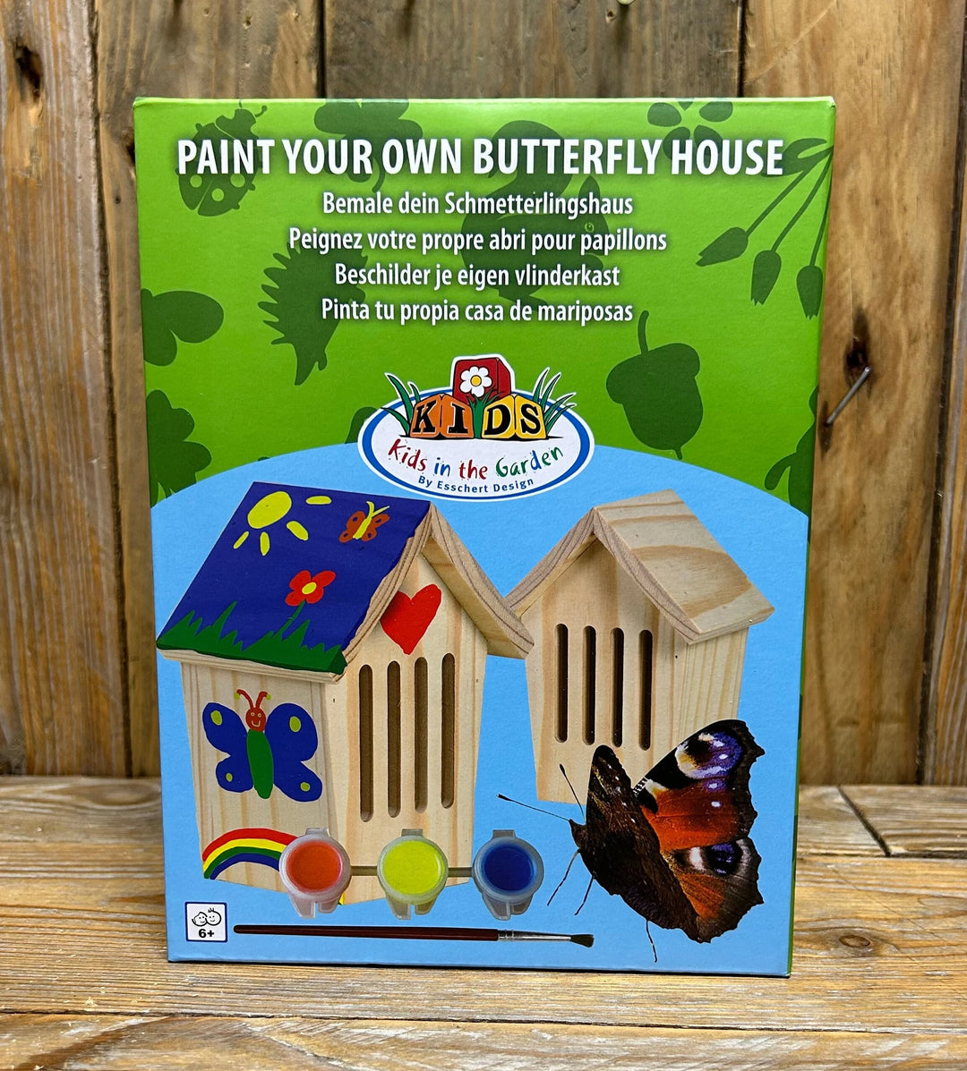 KIDS DIY BUTTERFLY HOUSE