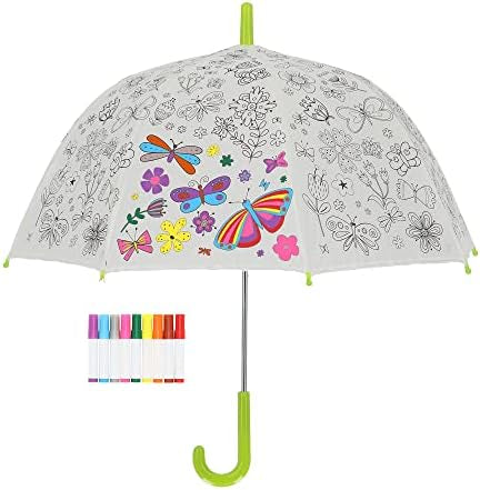 Kid’s PIY Flower & Butterfly Umbrella