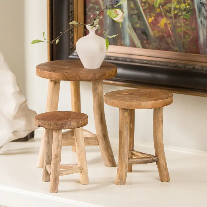 3 Legged Wooden Stool