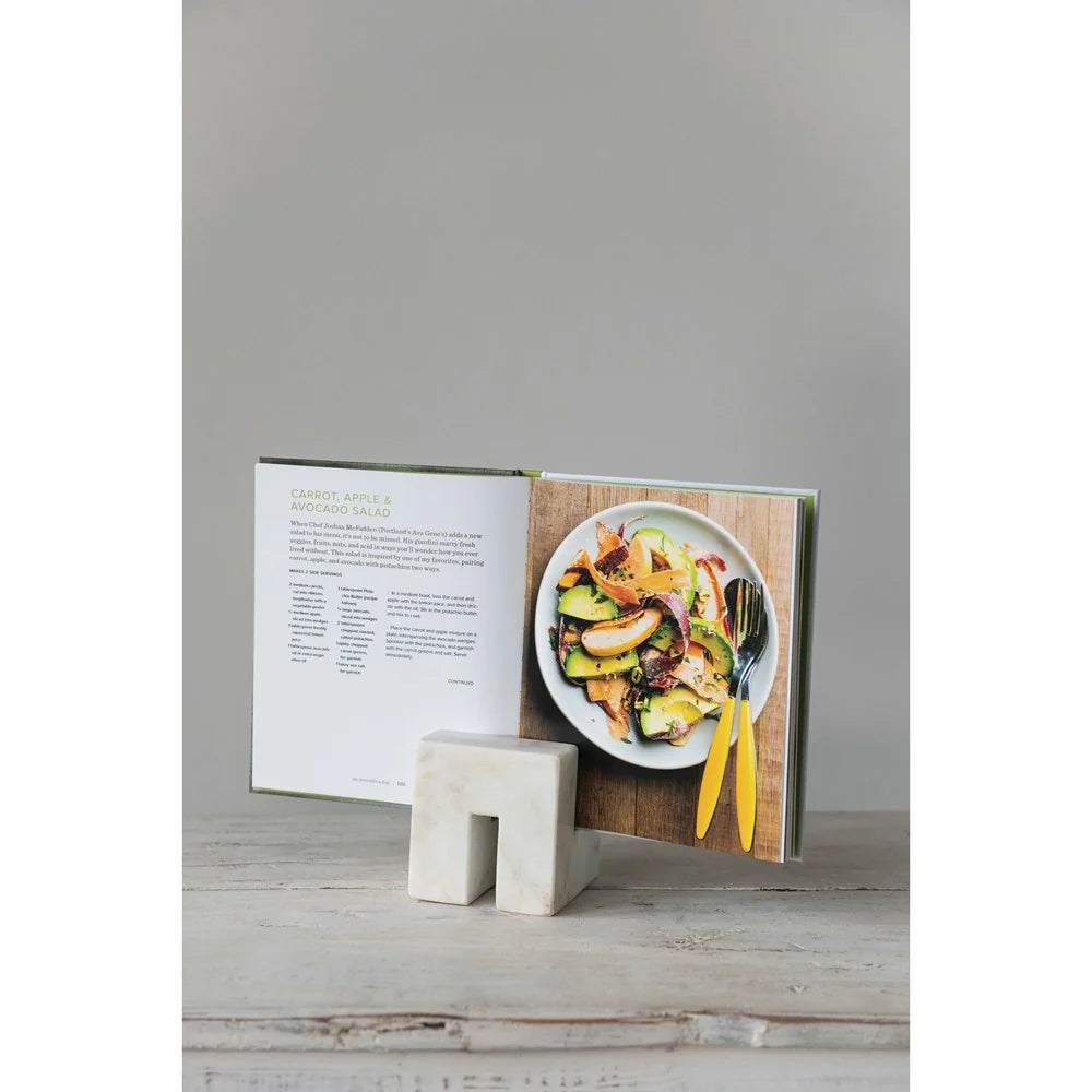 Square Marble Book Stand