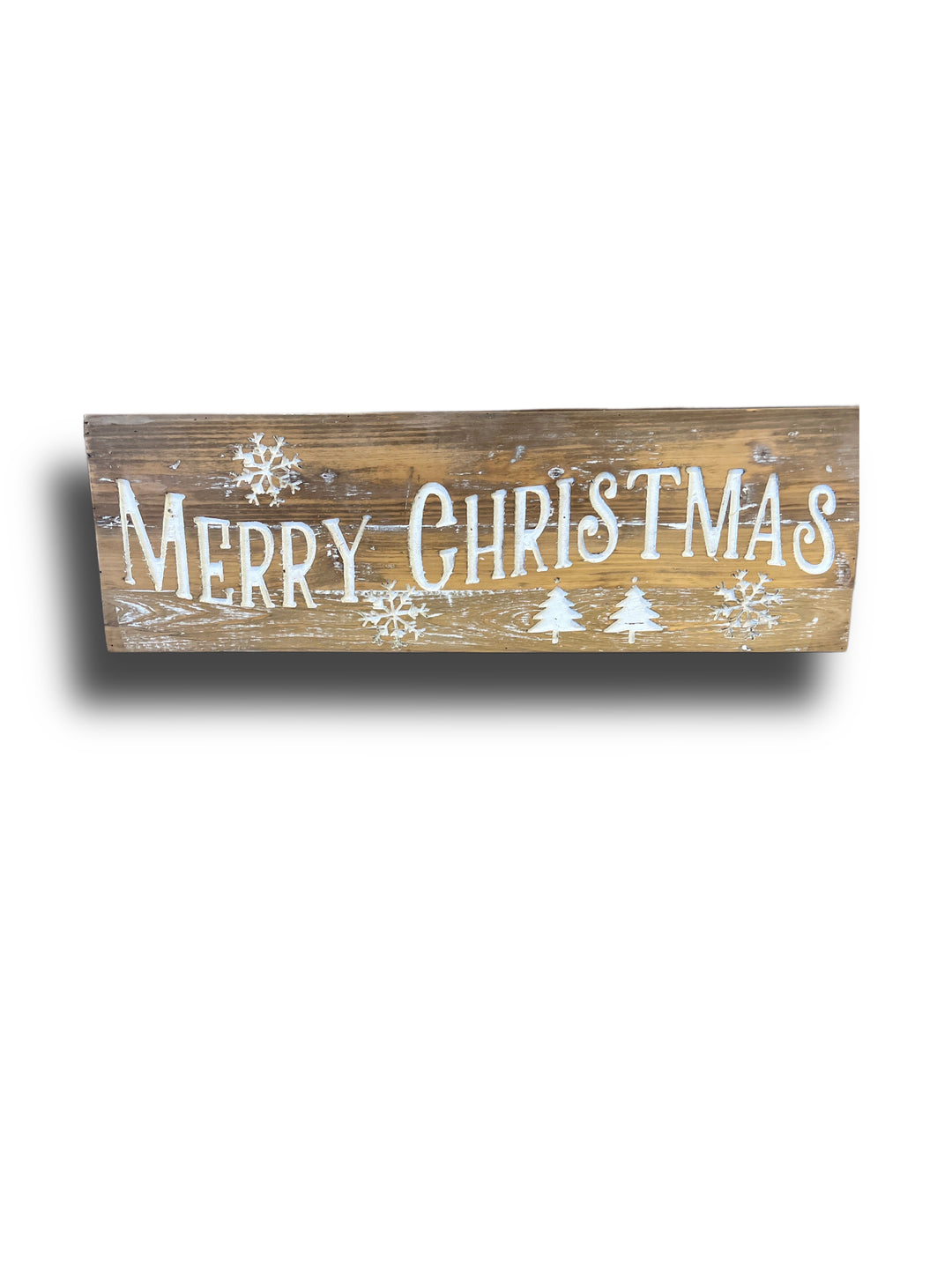 Wooden Merry Christmas Sign