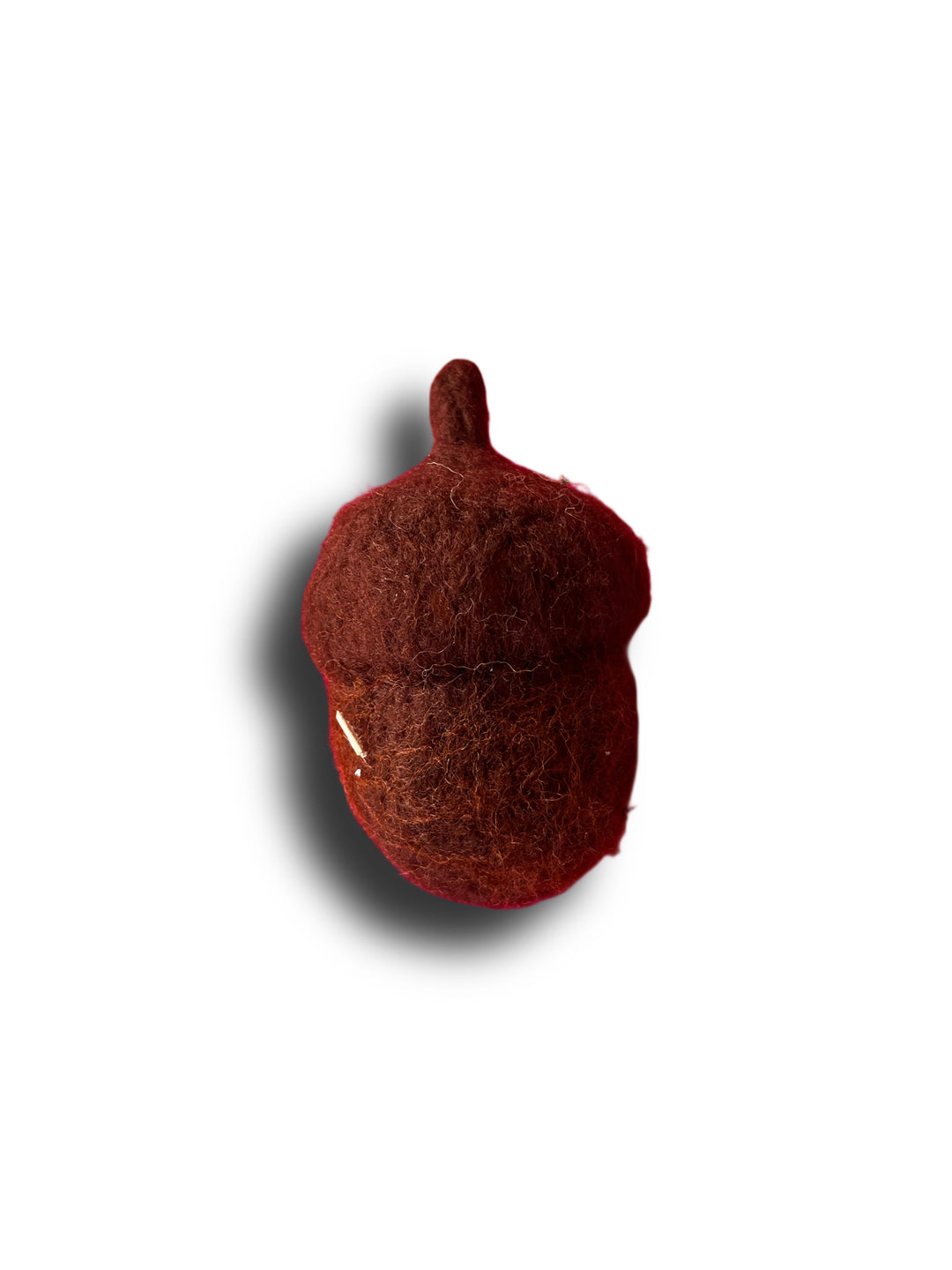 Acorn Ornament Wool Lg