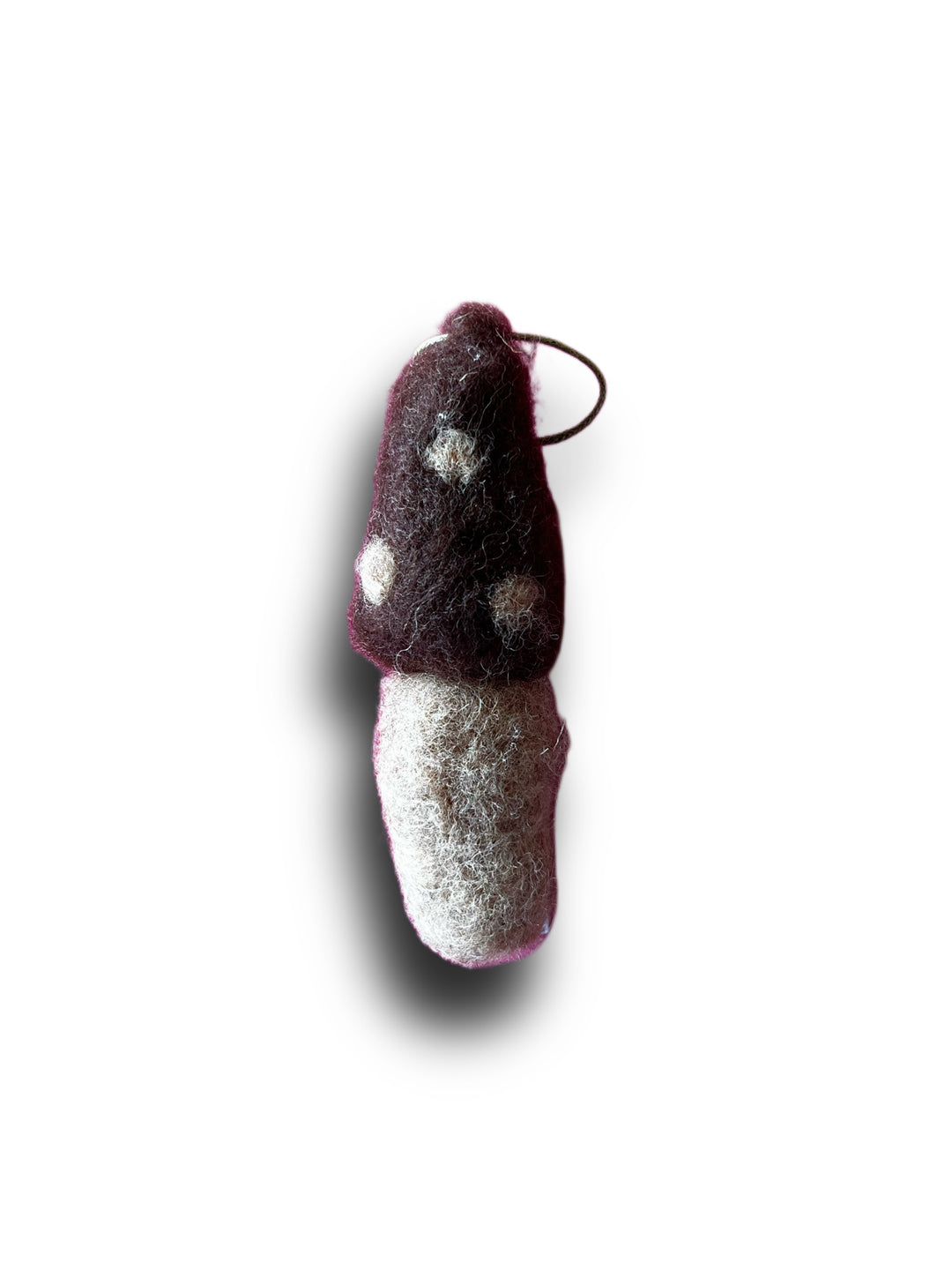 Acorn Ornament Spotted Wooly Sm