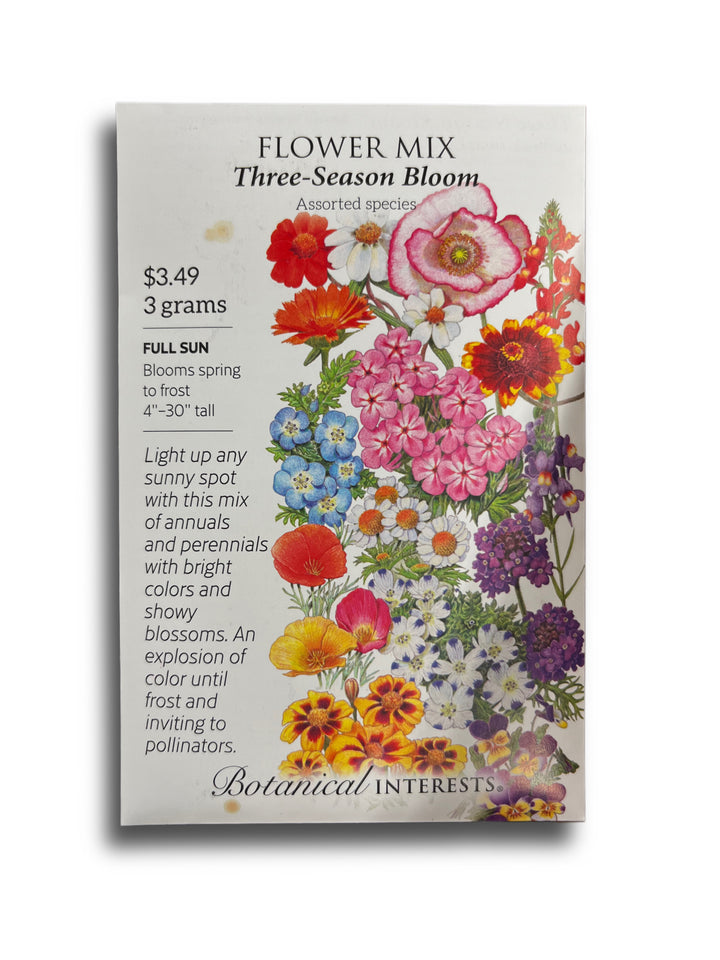 Flower Mix Three-Season Bloom