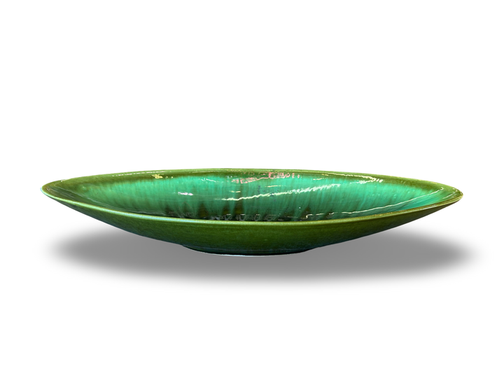 LIME GREEN CERAMIC DISH