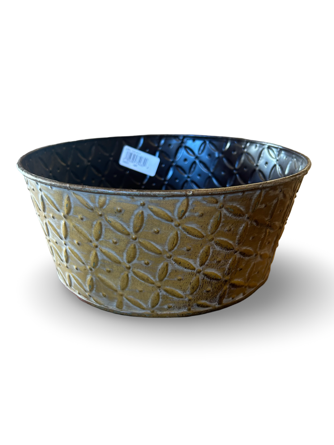 LRG TIN POT