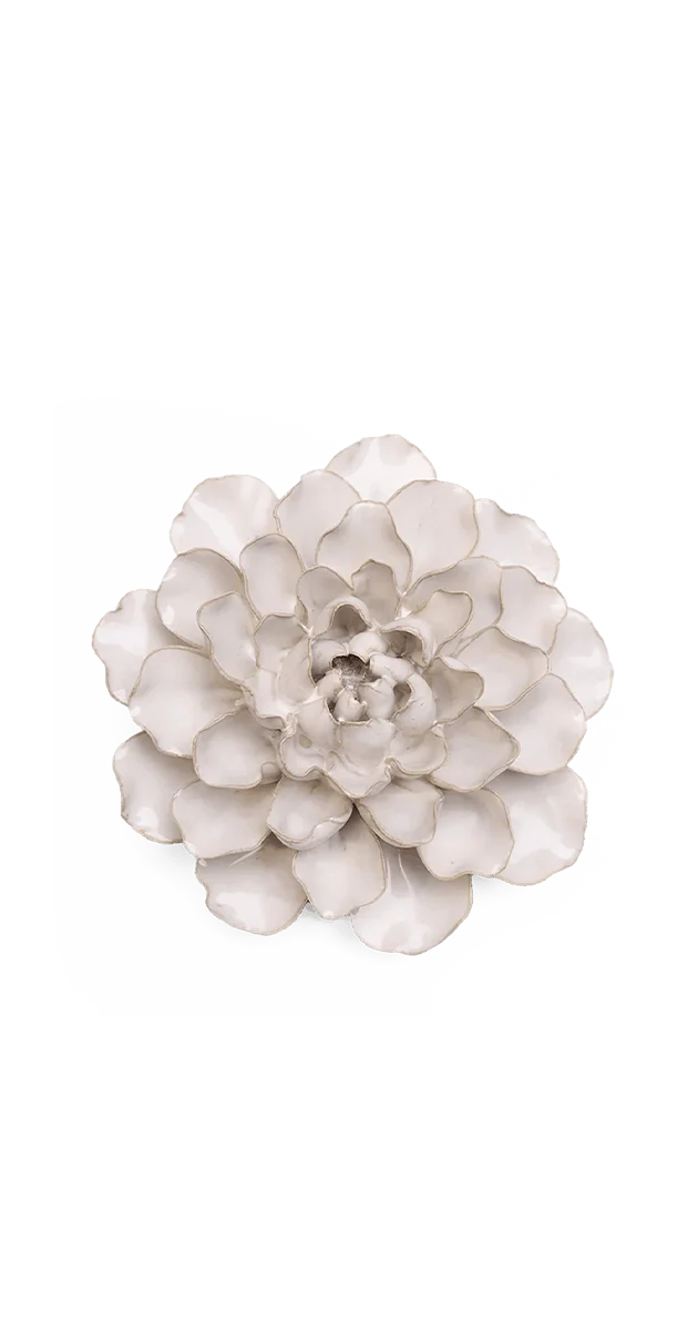 Ceramic Flower Wall Art