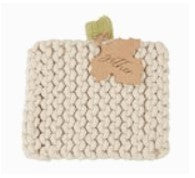 Knit Pumpkin Trivet