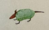 Metal decorative Armadillo