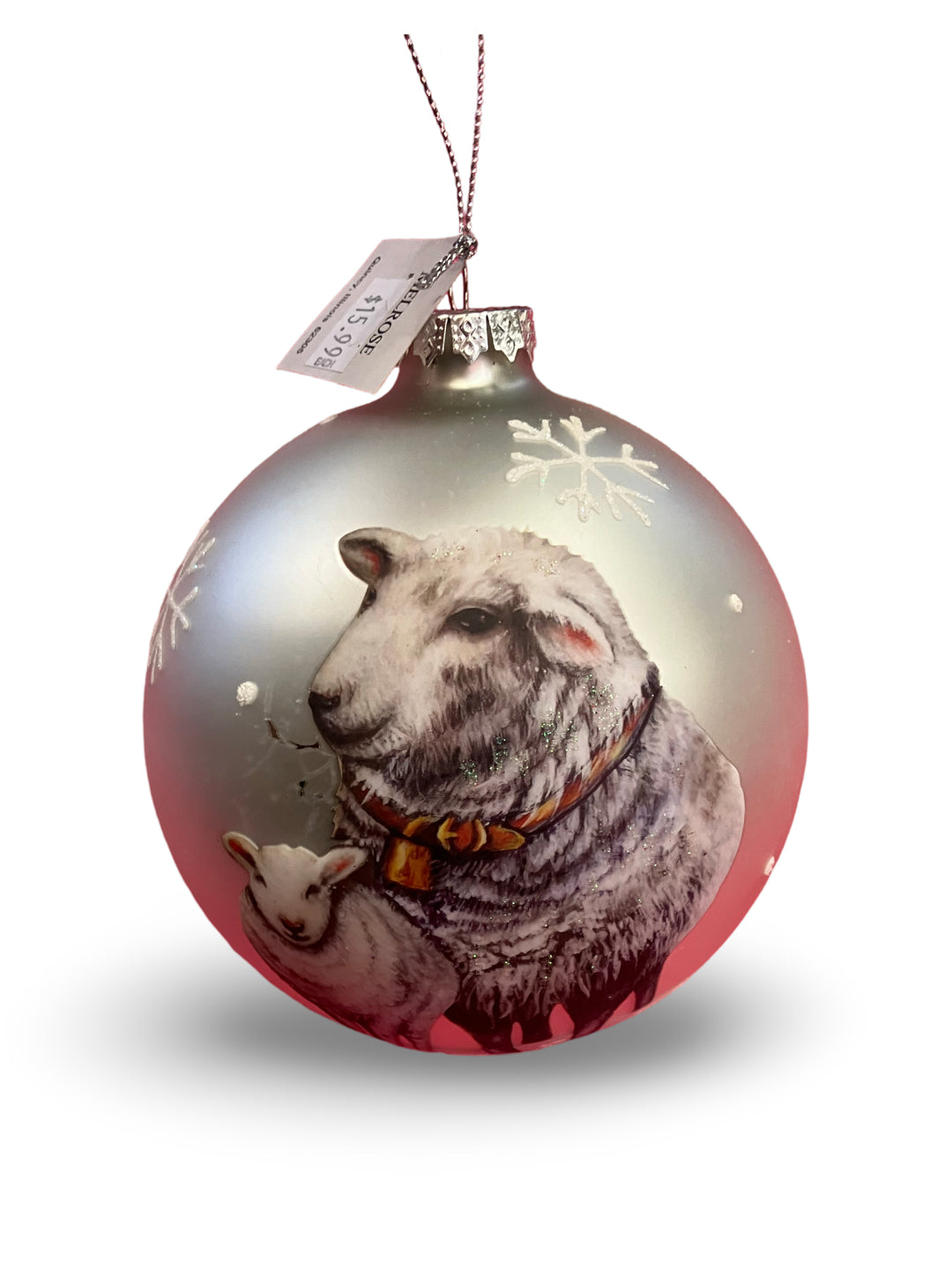 Nativity Sheep Ornament LG