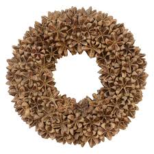 Vickerman Natural Amazonian Flower Wreath
