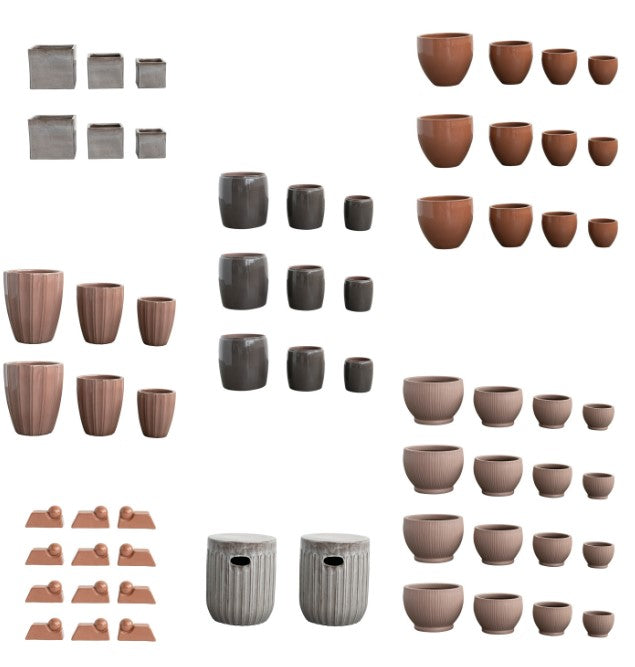 Neutral Pallette Pots
