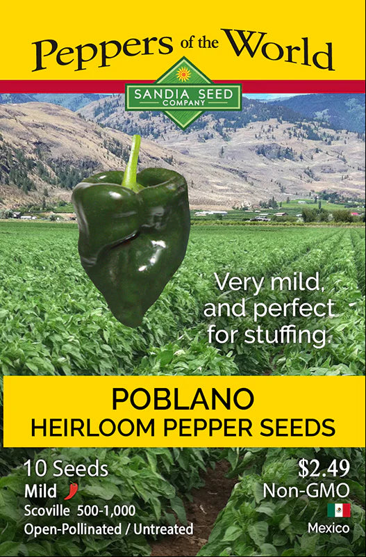 Poblano Pepper Seeds