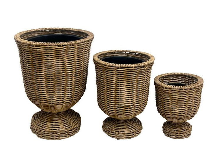 Poly Weave Urns