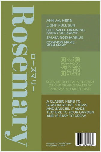 Rosemary Herb Seeds Pkt