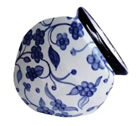 Talavera Blue & White Planters