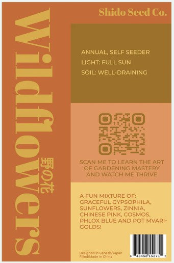 Wildflower Flower Seeds Pkt