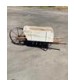 Wood Wheelbarrow, white